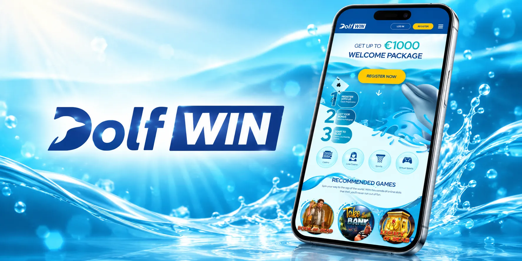 DolfWin Casino App-Screenshot